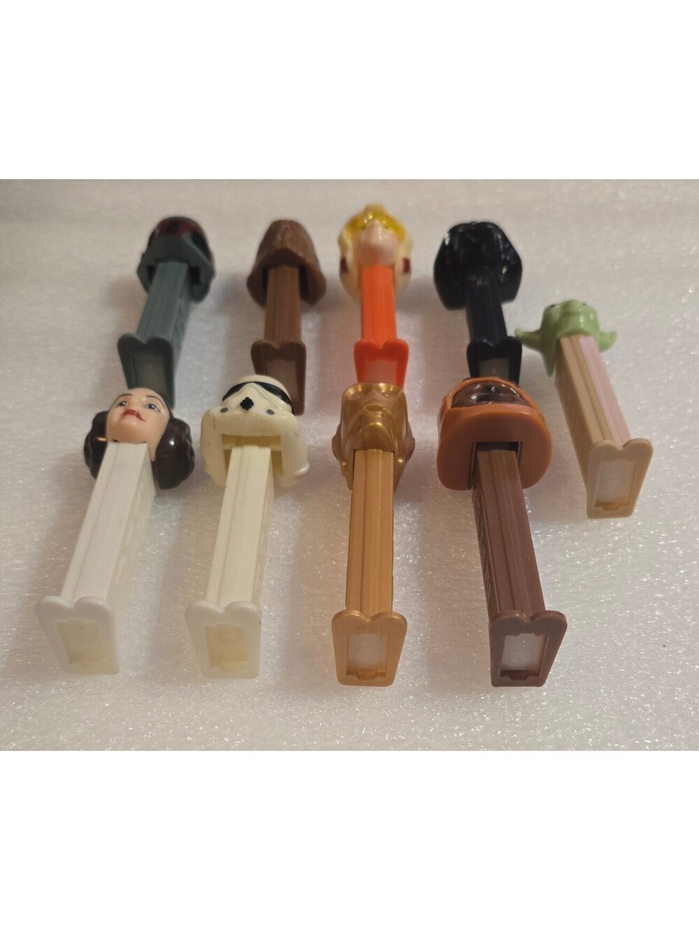 Vintage Lot of 9 Star Wars PEZ Dispencers